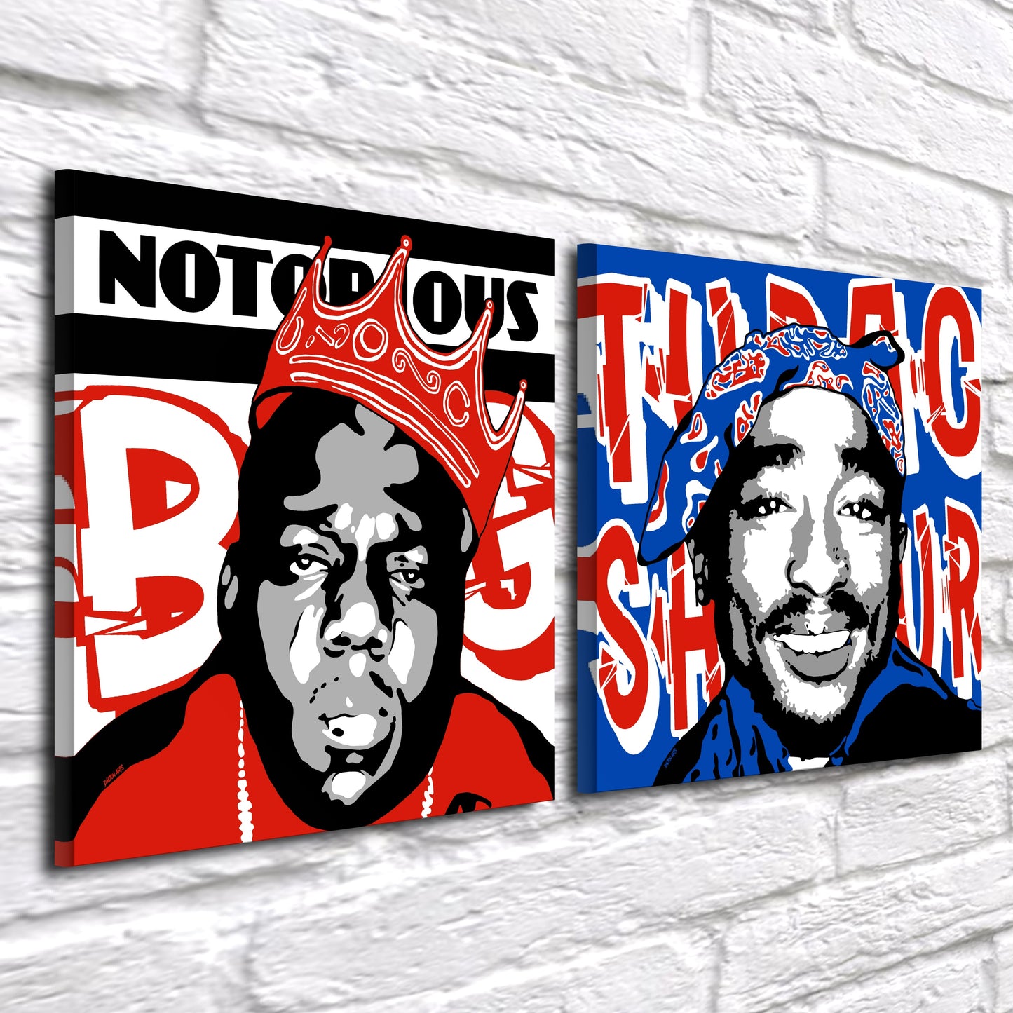 Notorious and B.I.G. Tupac Shakur  'Legends Collide'
