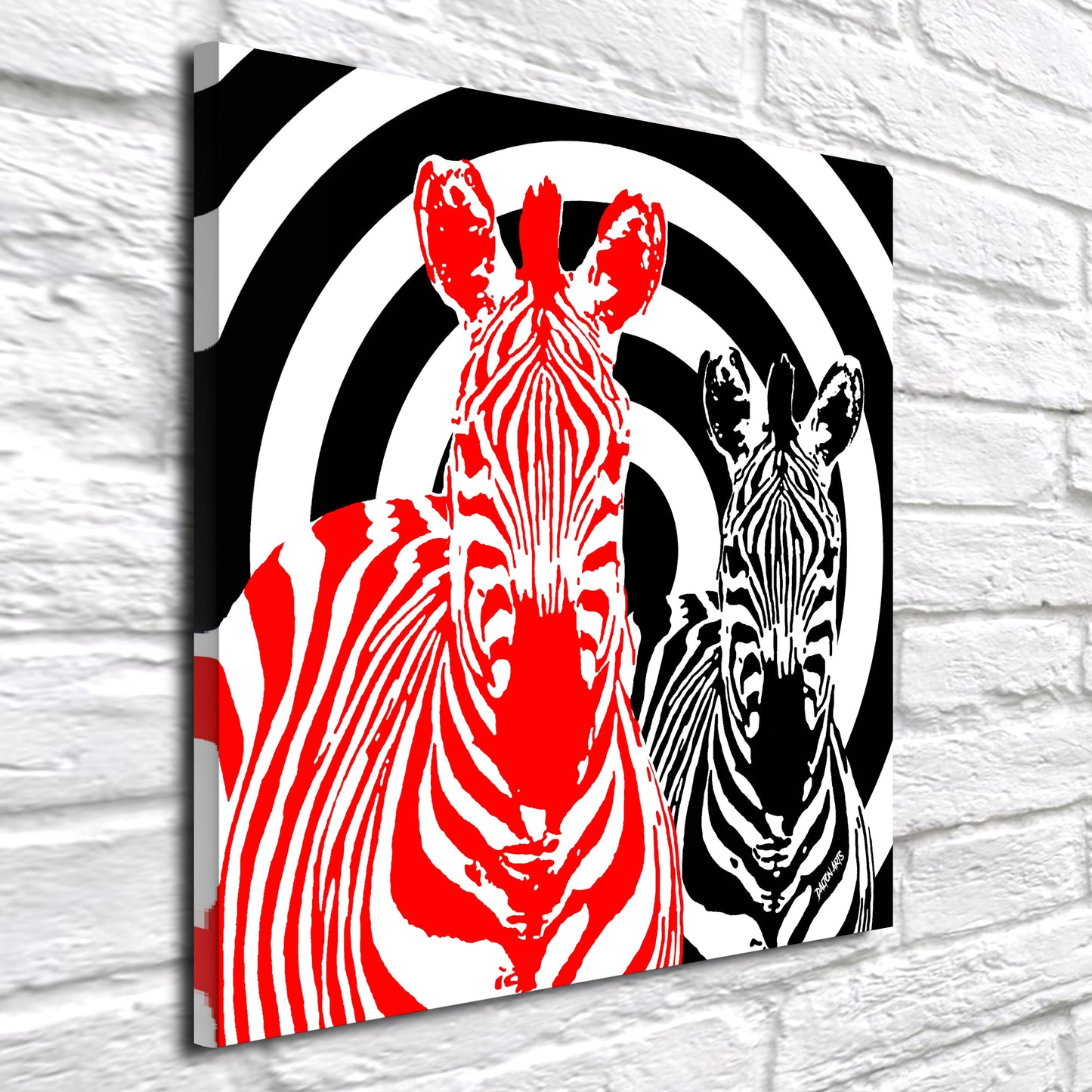 Zebra Pop Art