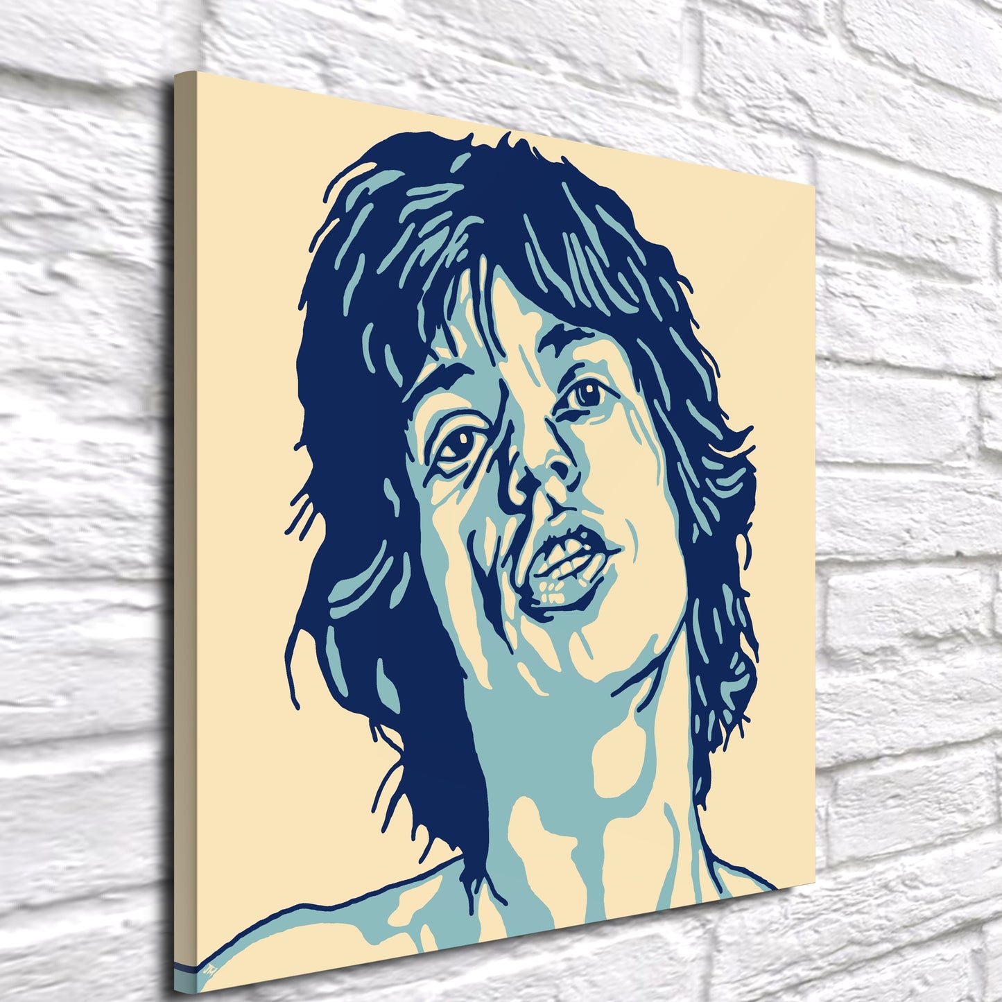 Mick Jagger Retro Pop Art