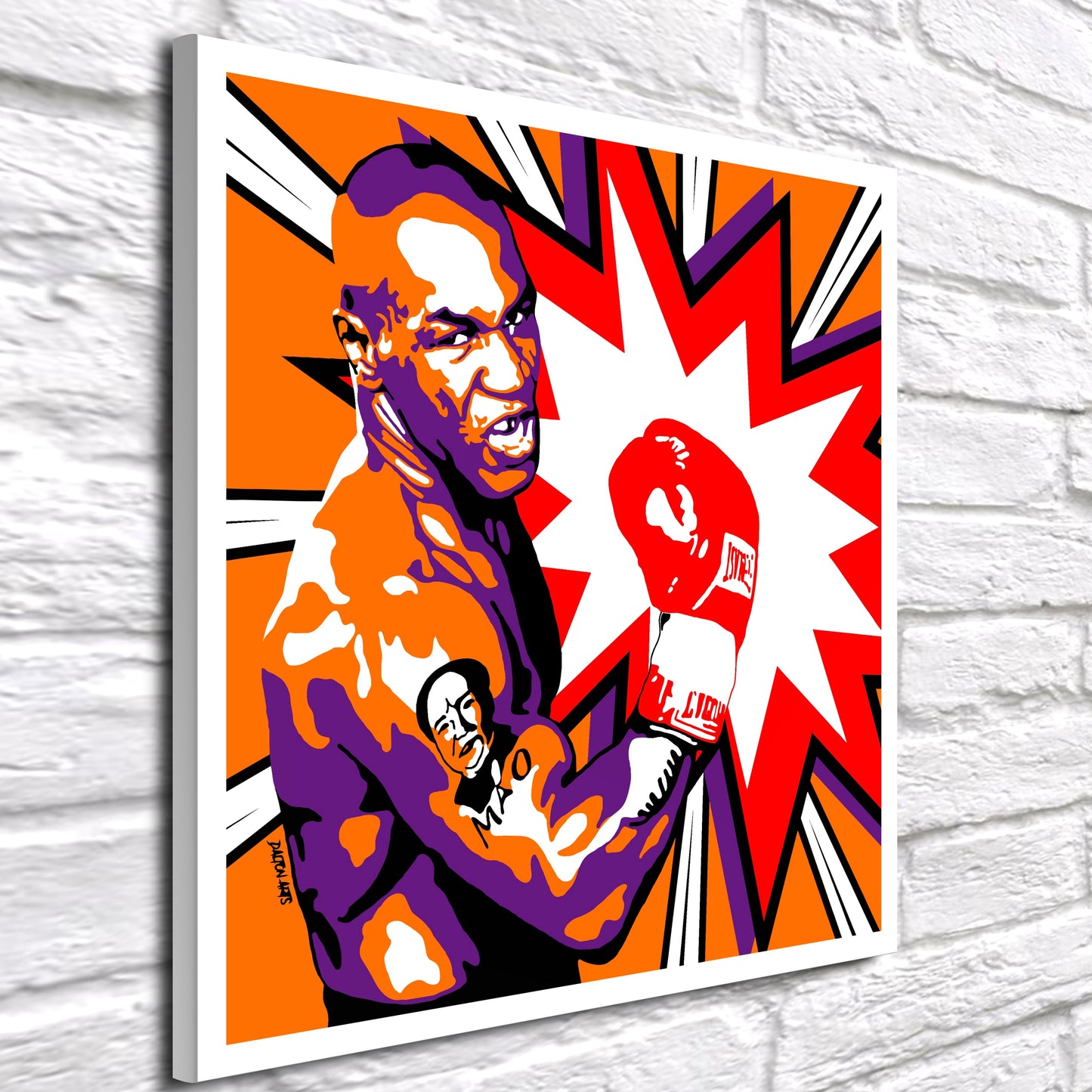 Iron Mike Tyson Pop Art