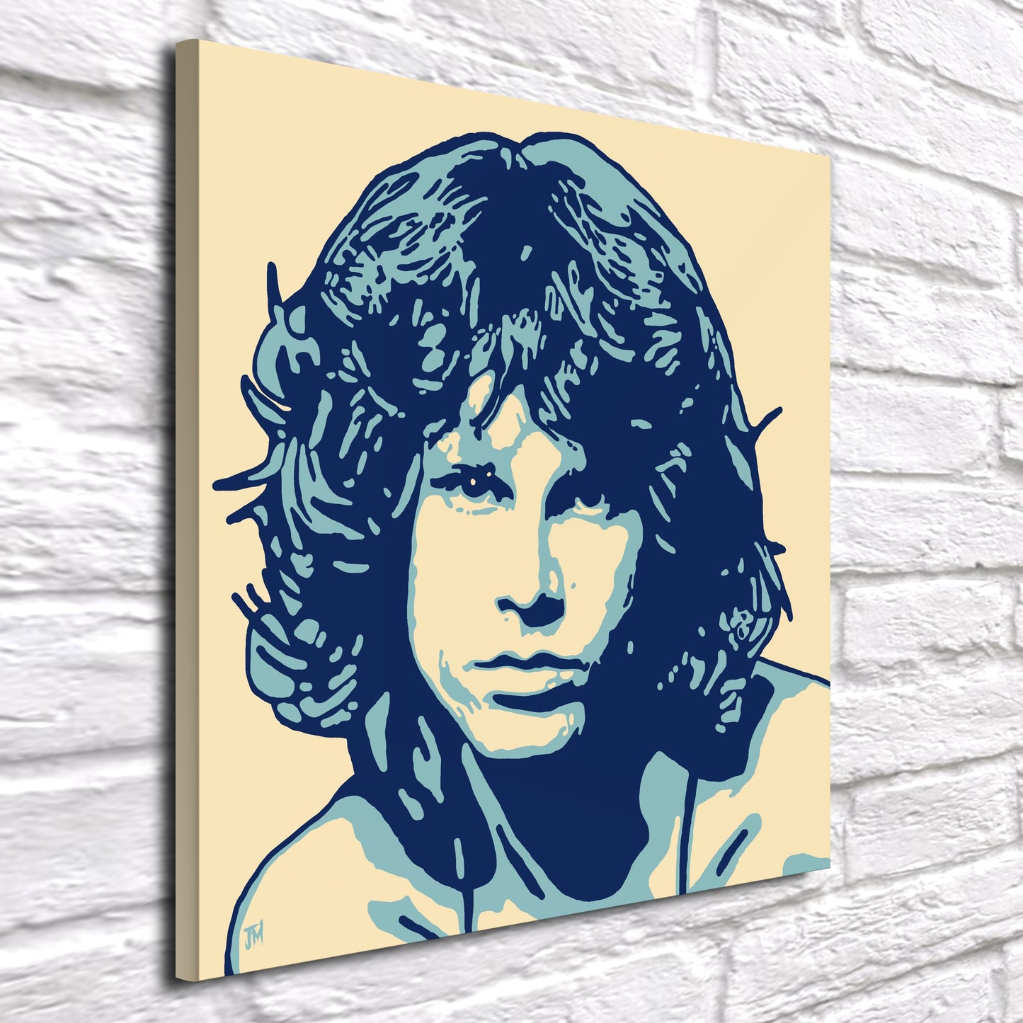 Jim Morrison Retro Pop Art