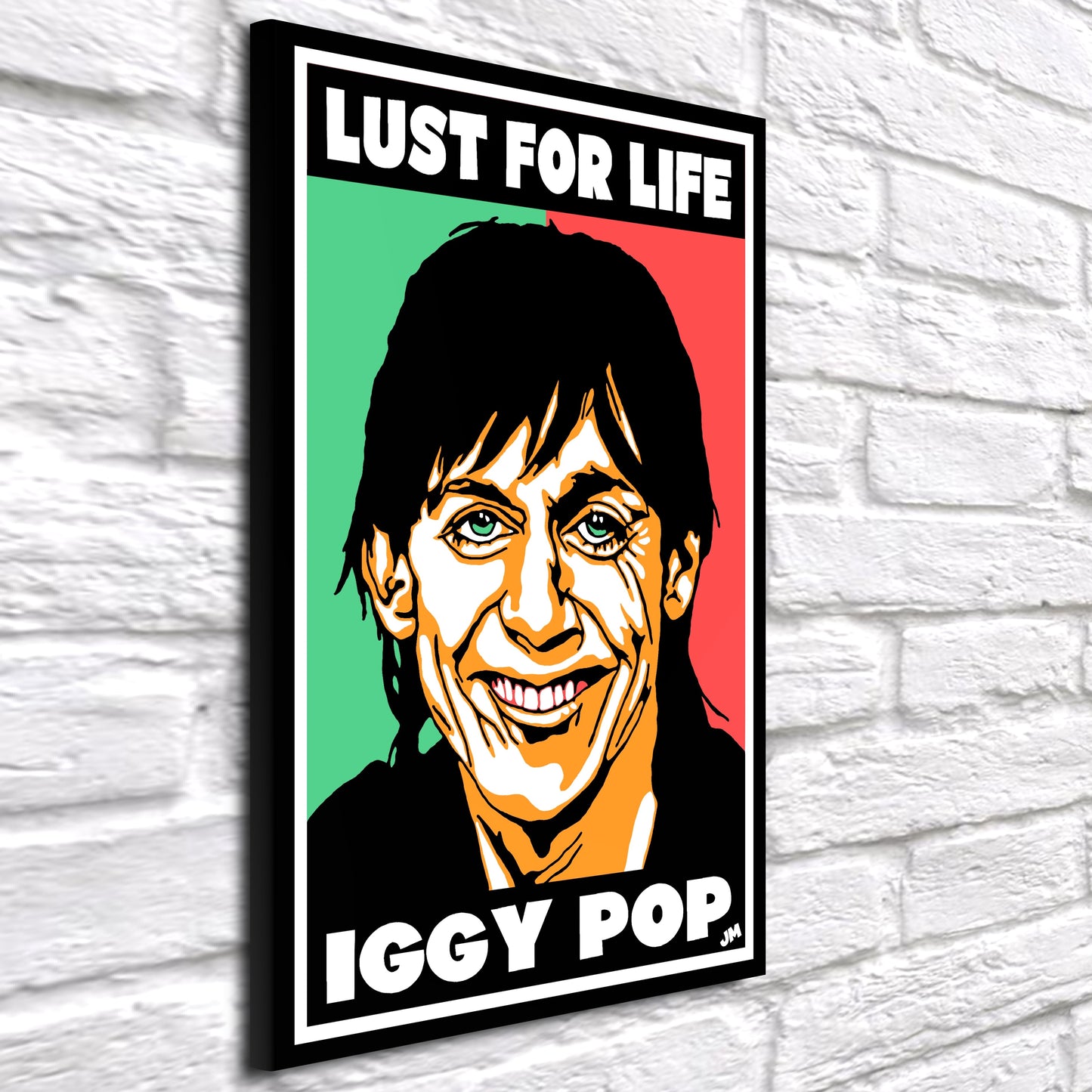 Iggy Pop 'Lust For Life' Pop Art